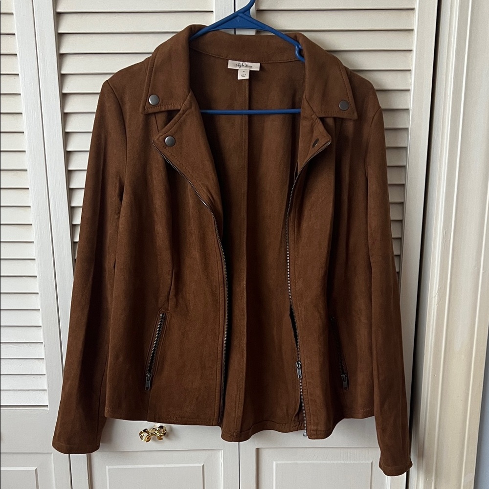 Brown Suede Jacket